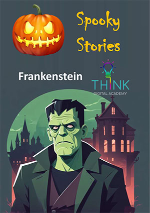 Book cover: Frankenstein