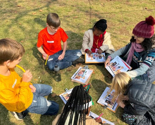 Fun in the sun during a field trip to the Johannesburg Zoo in 2024.